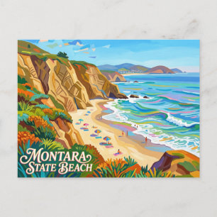 Postal Montara State Beach California