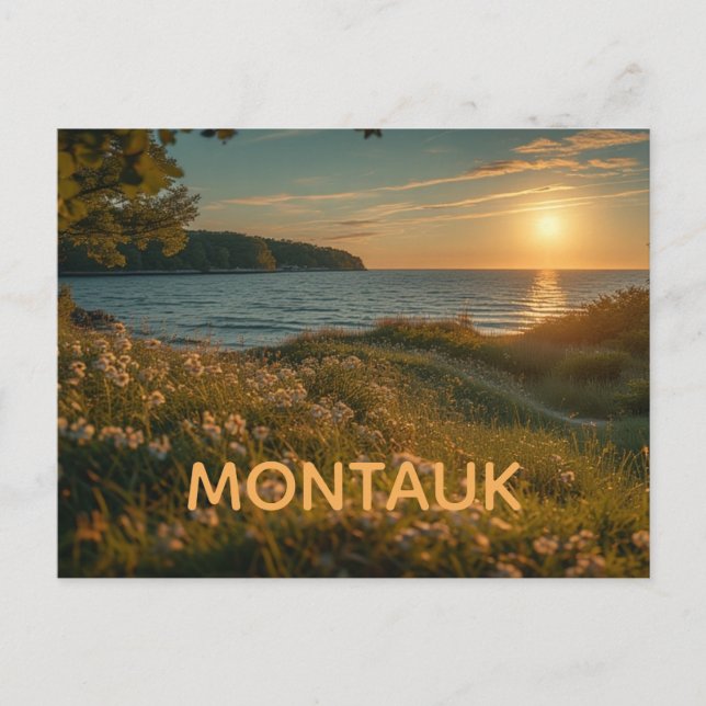 Postal Montauk New York (Anverso)