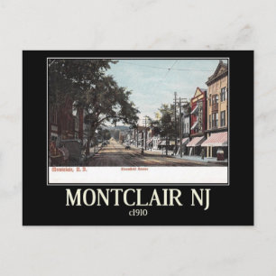 Postal Montclair, Nueva Jersey, Vintage