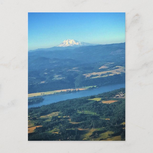 Postal Monte Adams, Washington (Anverso)