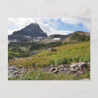 Postal Monte Bearhat y corriente glacial