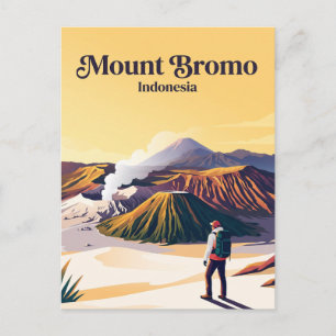 Postal Monte Bromo Indonesia