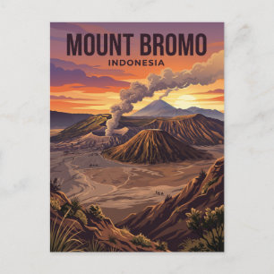 Postal Monte Bromo Indonesia