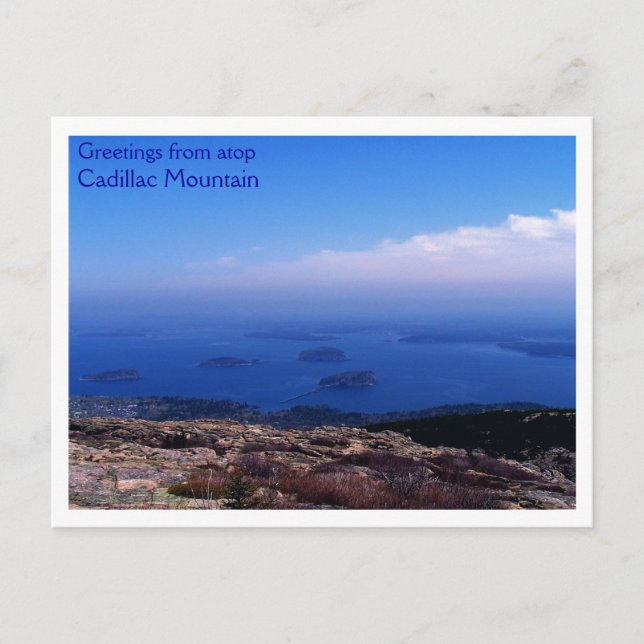 Postal Monte Cadillac (Anverso)