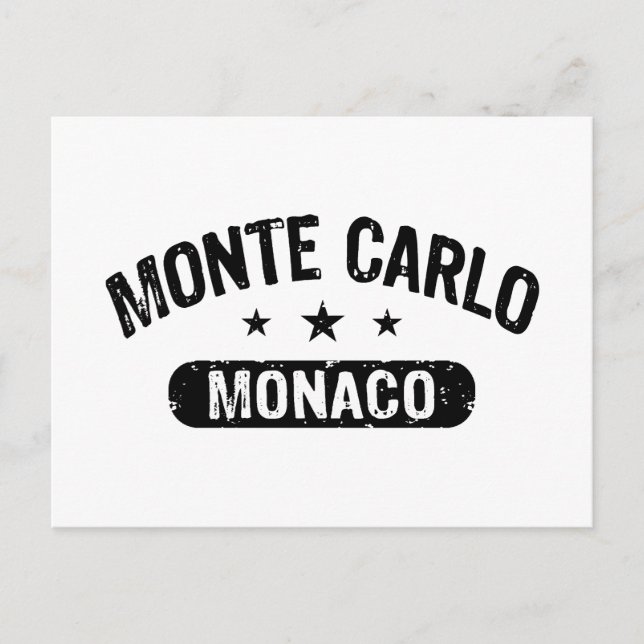 Postal Monte Carlo (Anverso)