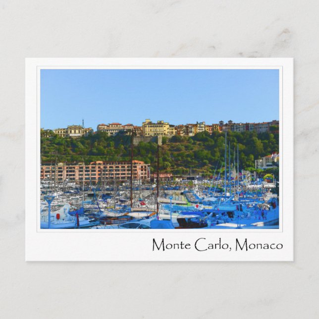 Postal Monte Carlo Mónaco (Anverso)