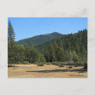 Postal Monte Chanchelulla con luna ligera...