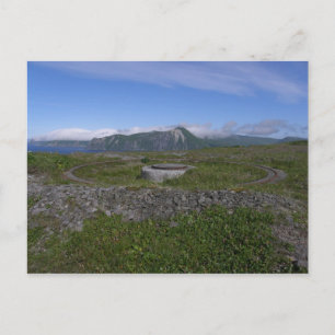 Postal Monte de la artillería de la Segunda Guerra Mundia