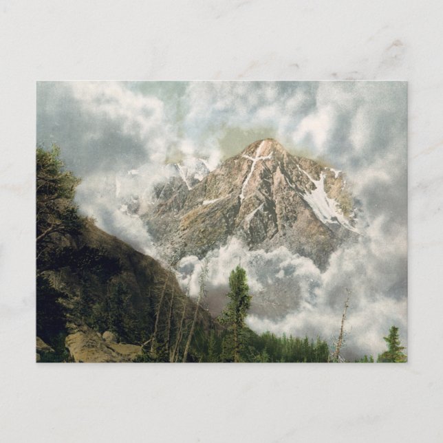 Postal Monte de la Santa Cruz Colorado (Anverso)