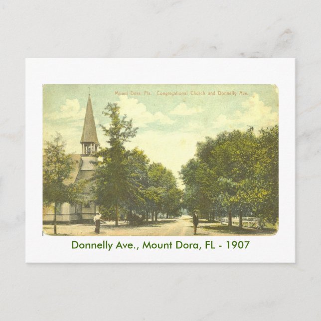 Postal Monte Dora, FL - 1907 (Anverso)