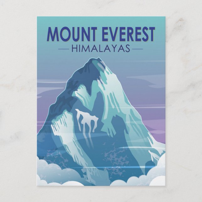 Postal Monte Everest Himalayas Vintage (Anverso)