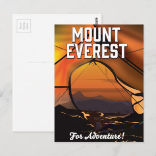 Postal ¡Monte Everest para la aventura!