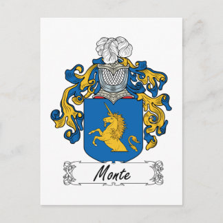 Postal Monte Family Crest