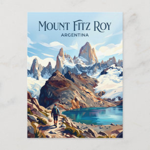Postal Monte Fitz Roy Argentina