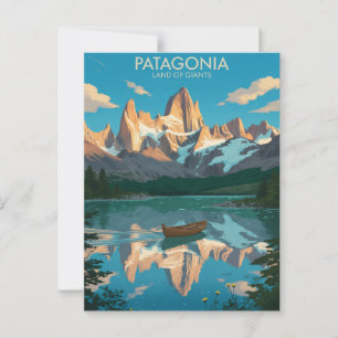 Postal Monte Fitz Roy Patagonia