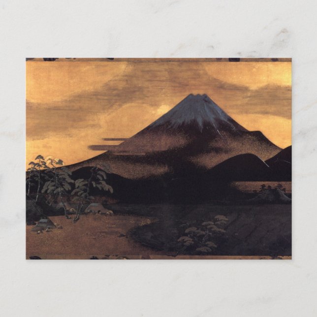 Postal Monte Fuji (Anverso)