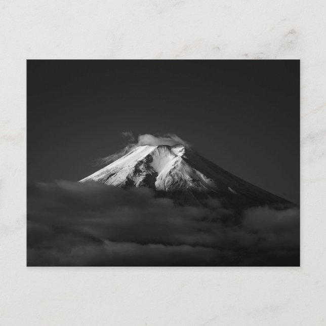 Postal Monte Fuji de Fujiyoshida (Anverso)