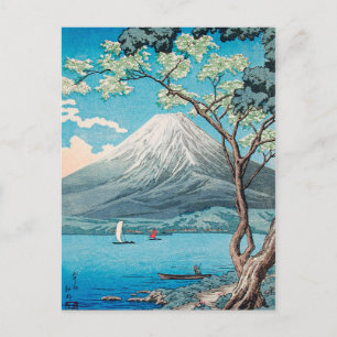 Postal Monte Fuji desde el lago Yamanaka por Hiroaki Taka