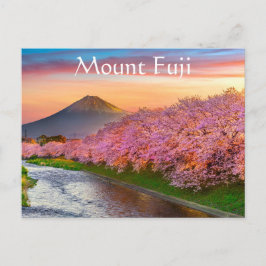 Postal Monte Fuji Japón