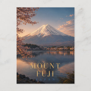 Postal Monte Fuji Japón REALMS