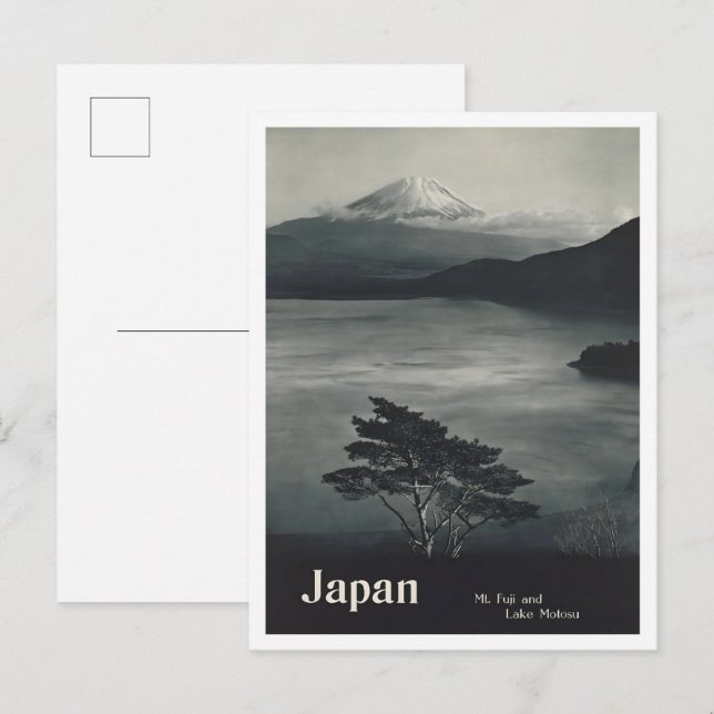 Postal Monte Fuji Japón Viaje Vintage  (Anverso / Reverso)