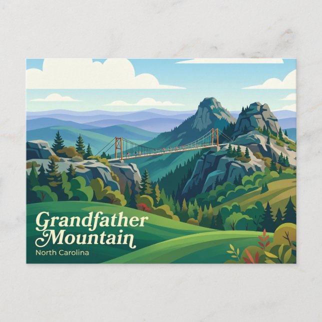 Postal Monte Grandfather EE. UU. (Anverso)