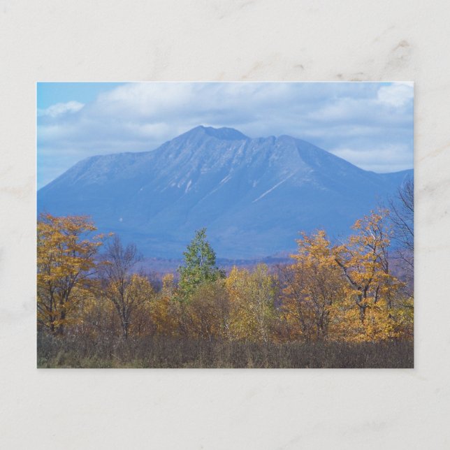 Postal Monte Katahdin desde Stacyville, Maine (Anverso)