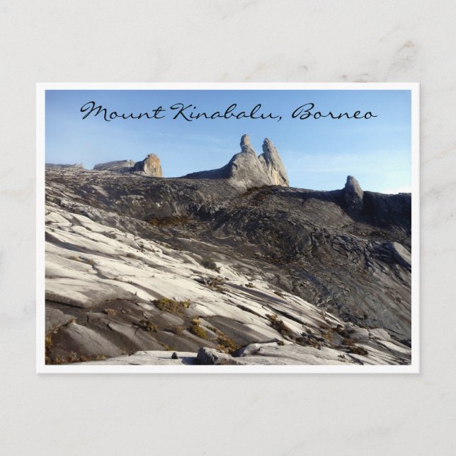 Postal monte kinabalu borneo (Anverso)