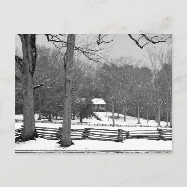 Postal Monte Locust Inn - Parque Natchez Trace (Anverso)