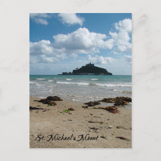 Postal Monte Marazion de St. Michael, Inglaterra (Anverso)