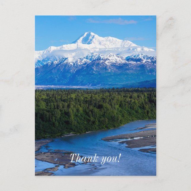 Postal Monte McKinley Alaska (Anverso)