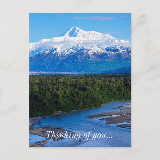 Postal Monte McKinley Alaska (Anverso)