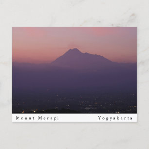 Postal Monte Merapi