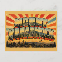 Monte Monadnock New Hampshire Cumbre Rocosa Bosque