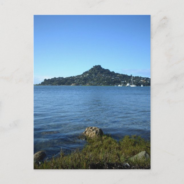 Postal Monte Paku Julio 2010 Coromandel Nueva Zelanda (Anverso)