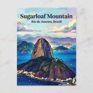 Postal Monte Pão de Azúcar Brasil