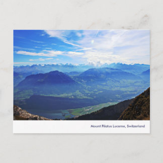 Postal Monte Pilatus, Lucerna, Suiza