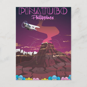 Postal Monte Pinatubo, Filipinas