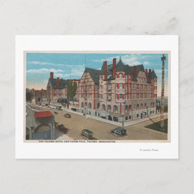 Postal Monte Rainier, WA - Vista del Hotel & Spa Tacoma (Anverso)