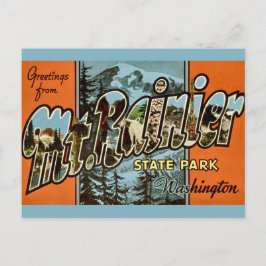 Postal Monte Rainier Washington 