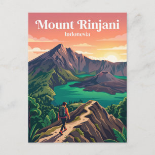Postal Monte Rinjani Indonesia