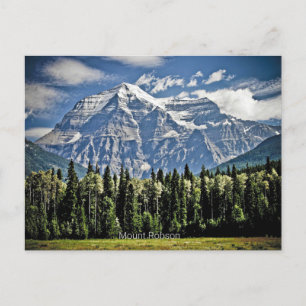 Postal Monte Robson, Rockies Canadienses,