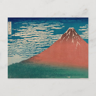 Postal Monte Rojo Fuji