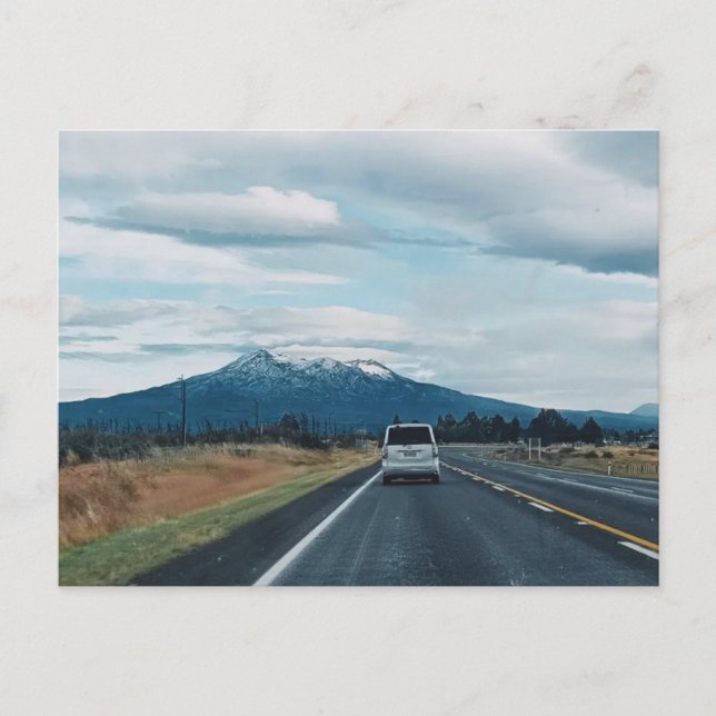 Postal Monte Ruapehu (Anverso)