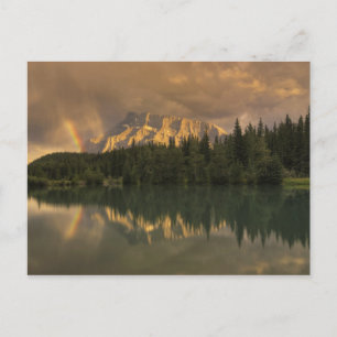 Postal Monte Rundle Arcoiris, Estanques en cascada