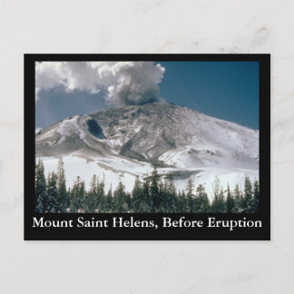 Postal Monte Saint Helens - Prerupción