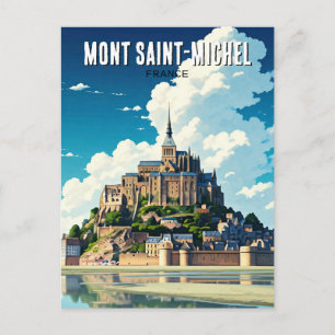 Postal Monte Saint-Michel