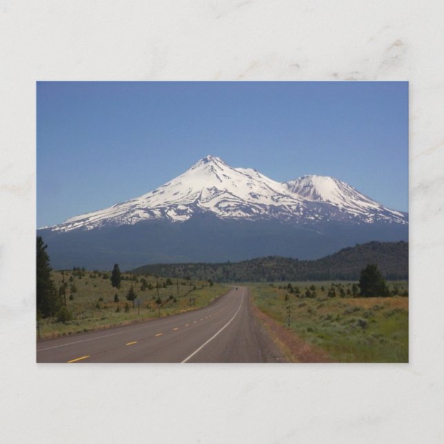 Postal Monte Shasta, California (Anverso)