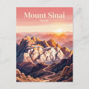 Postal Monte Sinaí Egipto
