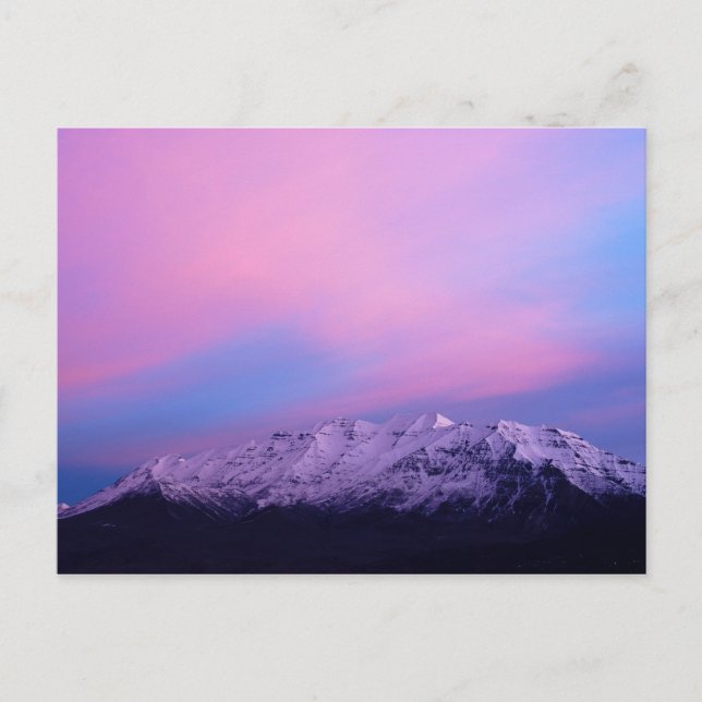 Postal Monte Timpanogos (Anverso)